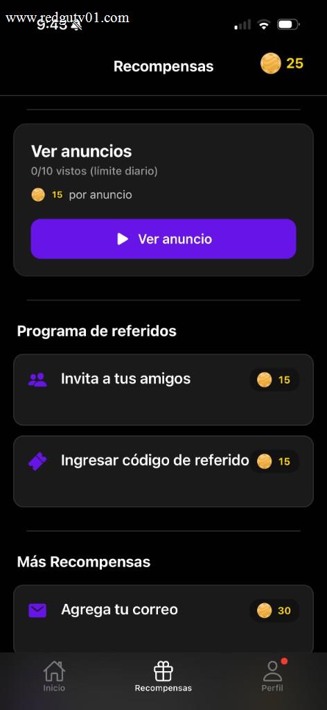 Obtén recompensas
